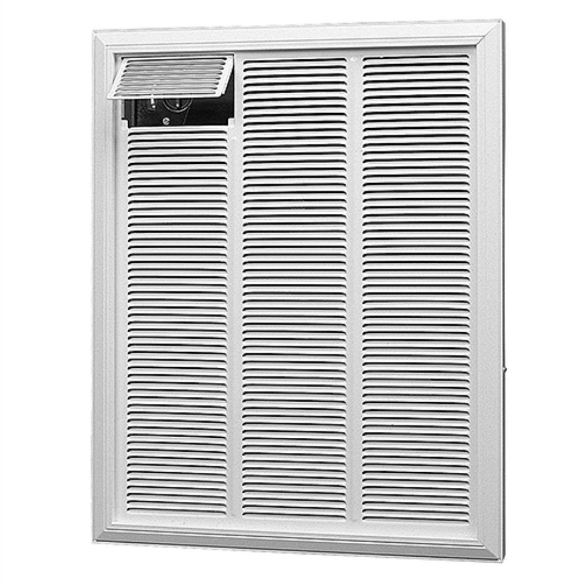 White Electric Fan Wall Insert Heater L8182