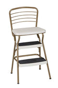Black Chair and Step Stool S770