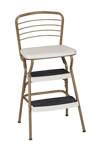 Black Chair and Step Stool S770