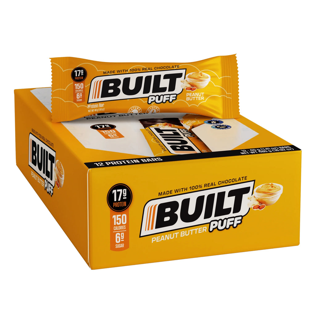 Peanut Butter Puff Protein Bar, 12 Ct Box L29309