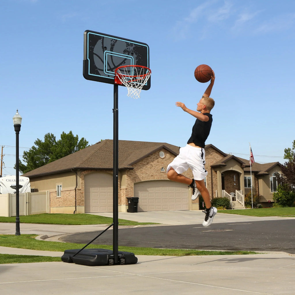 44 inch Adjustable Portable Basketball Hoop J315037