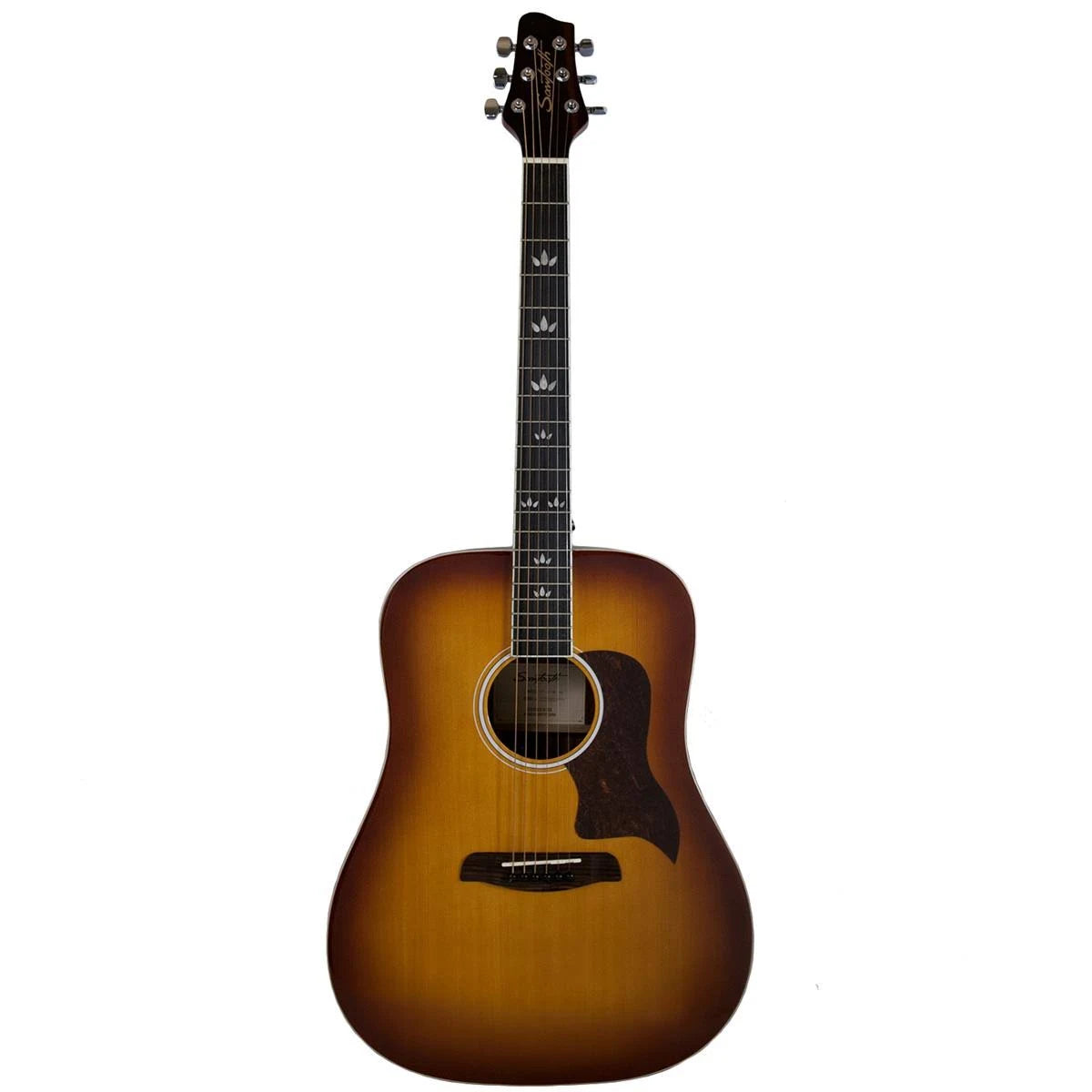 Vintage Burst Dreadnought Acoustic Guitar W701