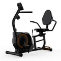 Recumbent Exercise Bike, 16-Level Resistance, Adjustable Seat, 400LB Capacity G31925
