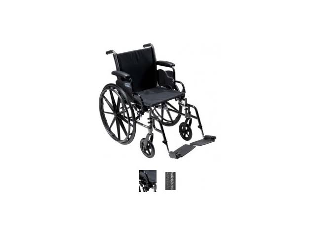 Light Weight Wheelchair with Flip Back Removable Arms M360