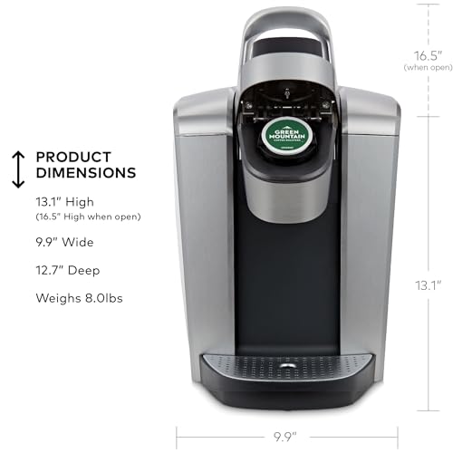 Brushed Slate Single Serve K-Cup Pod Coffee Maker R9786