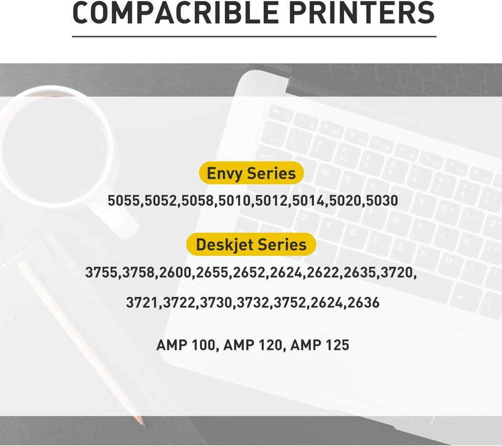 65 Black and Color Ink Cartridge Combo Pack W842982