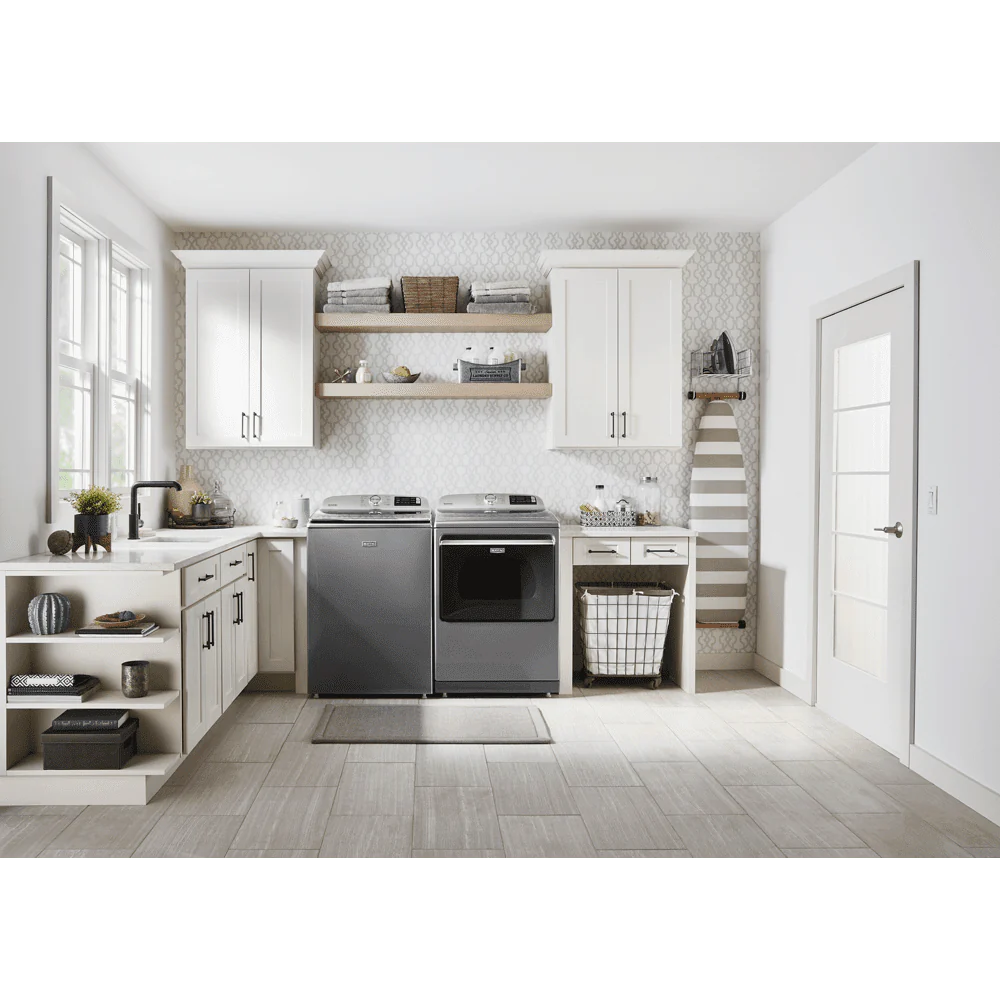 28 Wide 5.2 Cu. Ft. Top Loading Washer - Metallic Slate A64393