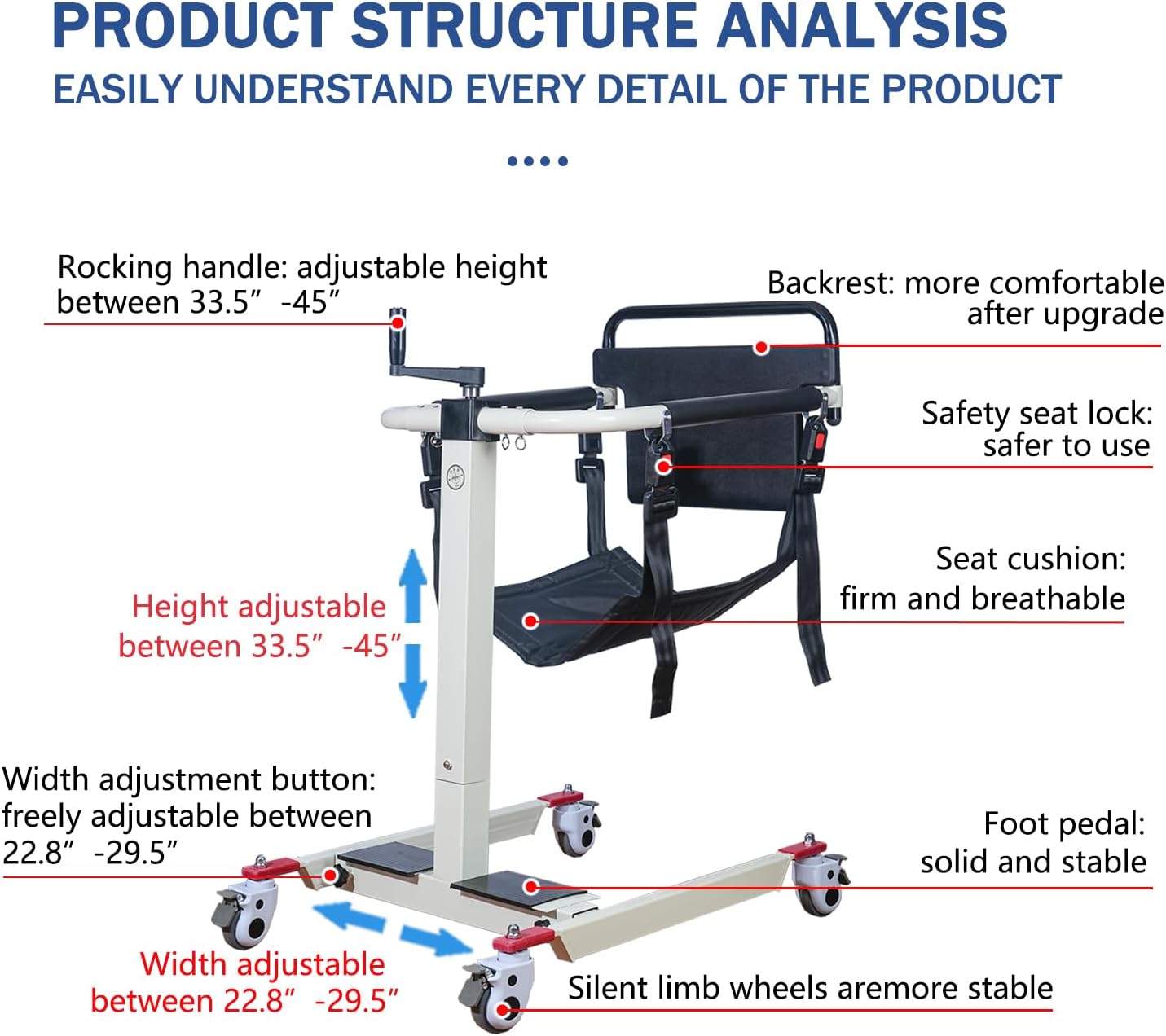 Patient Lift Transfer Chair K5972