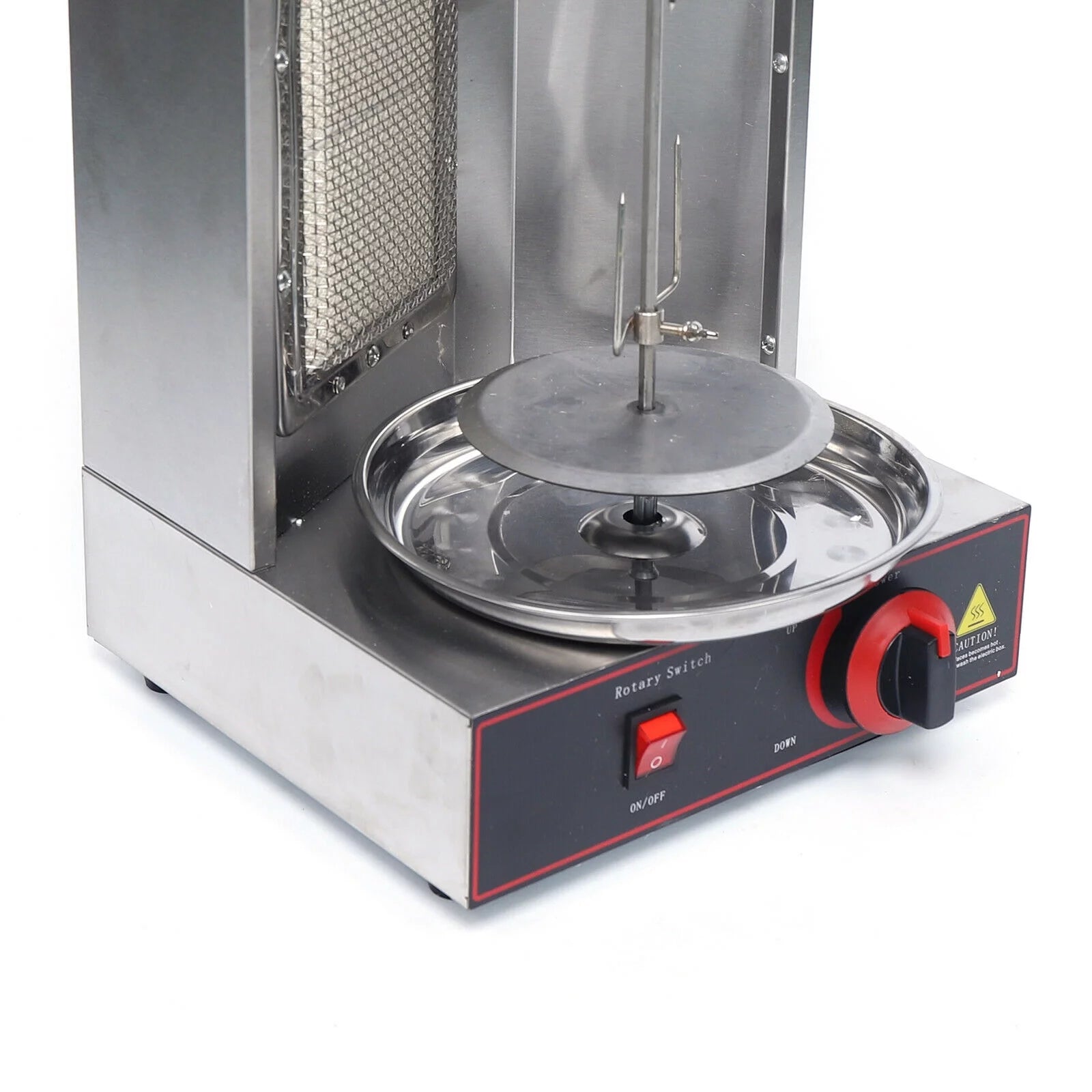 Smokeless Vertical BBQ Rotisserie Broiler X58462