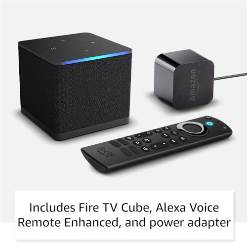 Fire TV Cube with Wi-Fi 6E, 4K Ultra HD A35584