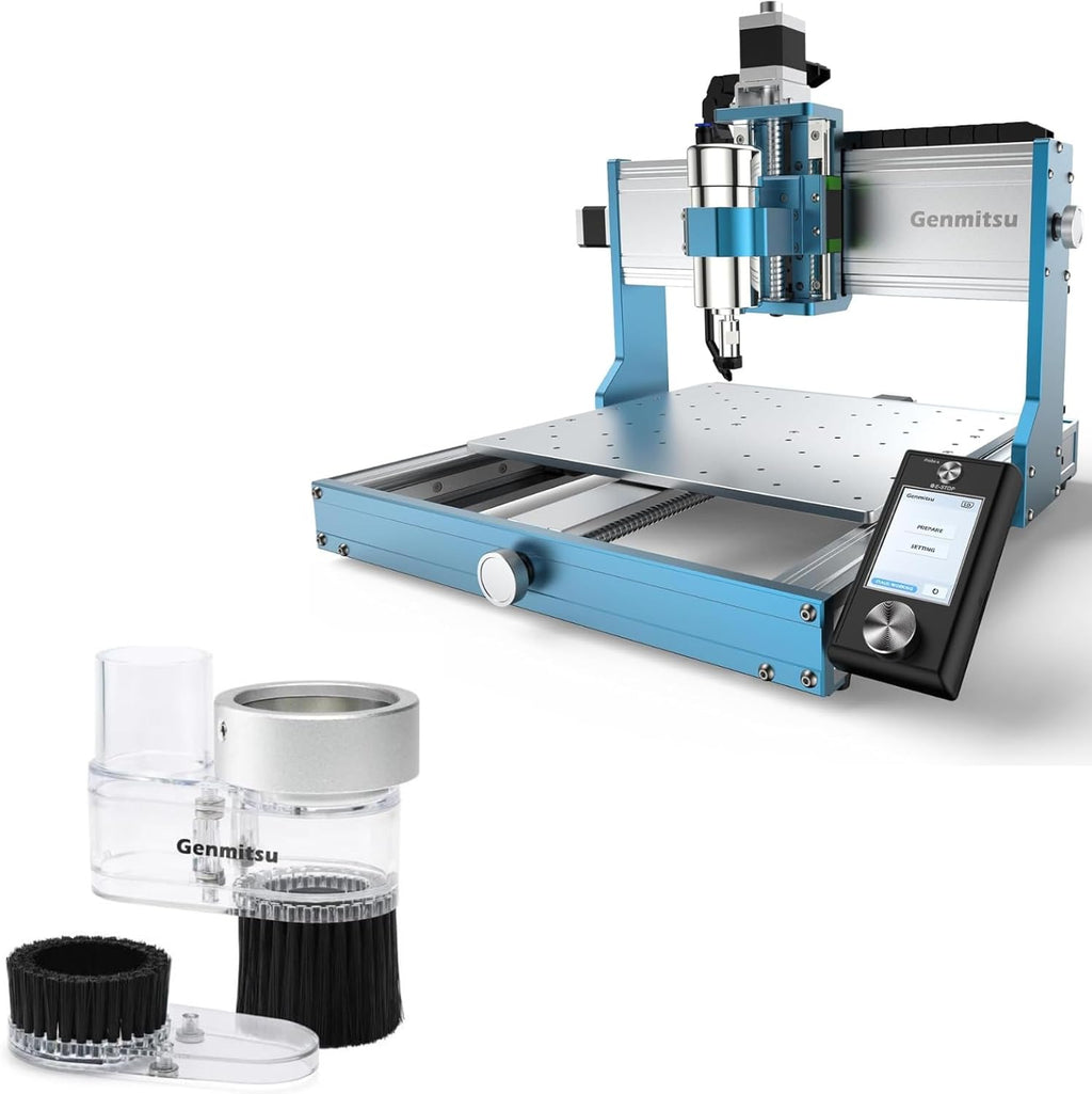 CNC Router Machine with Dust Shoe for 52mm Diameter Motor W7832