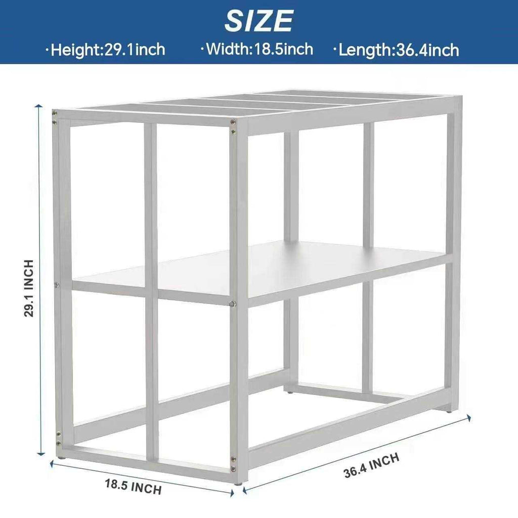 40 Gallon Fish Tank Stand with Storage Shelf F898638