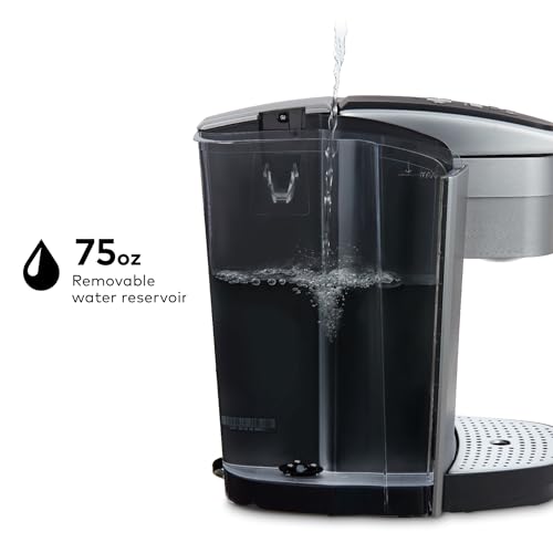 Brushed Slate Single Serve K-Cup Pod Coffee Maker R9786