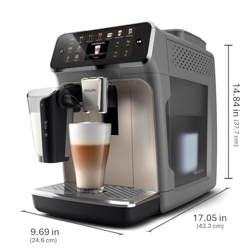 Fully Automatic Espresso Machine, Black Chrome I877