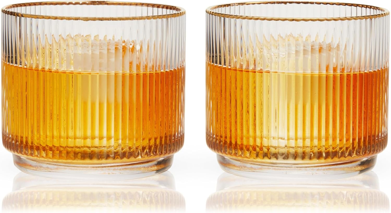 Crystal Lowball Tumblers 12oz Set of 2 Z299
