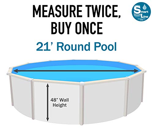 21-Foot Round Pool Liner with 48-Inch Wall Height J450