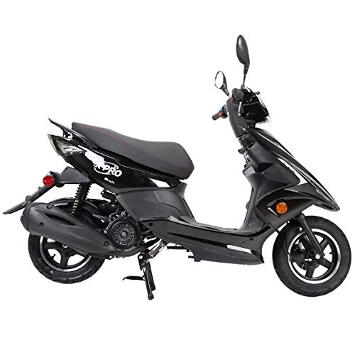 150 Moped Street Gas Moped Adult Bike with 10" Aluminum Wheels Q388411