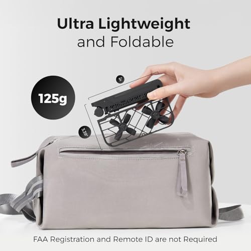 Black Foldable Mini Drone with Camera F575294