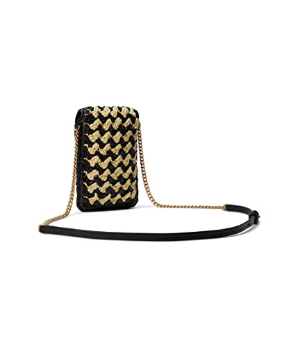 Striped Crochet Crossbody Phone Crossbody Q72298
