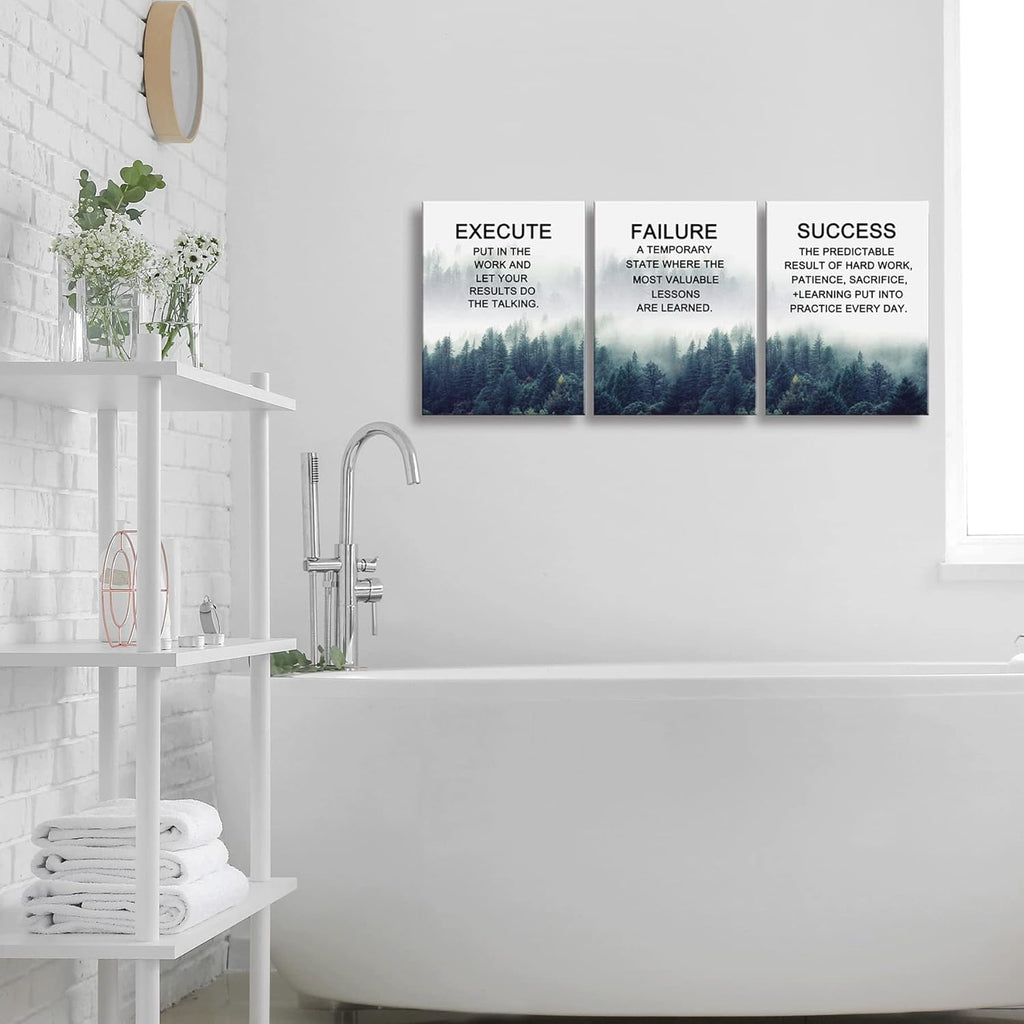 Set of 3 Canvas Wall Art X17257