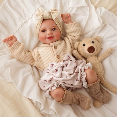 17Inch Soft Vinyl Realistic Poseable Baby Doll C138