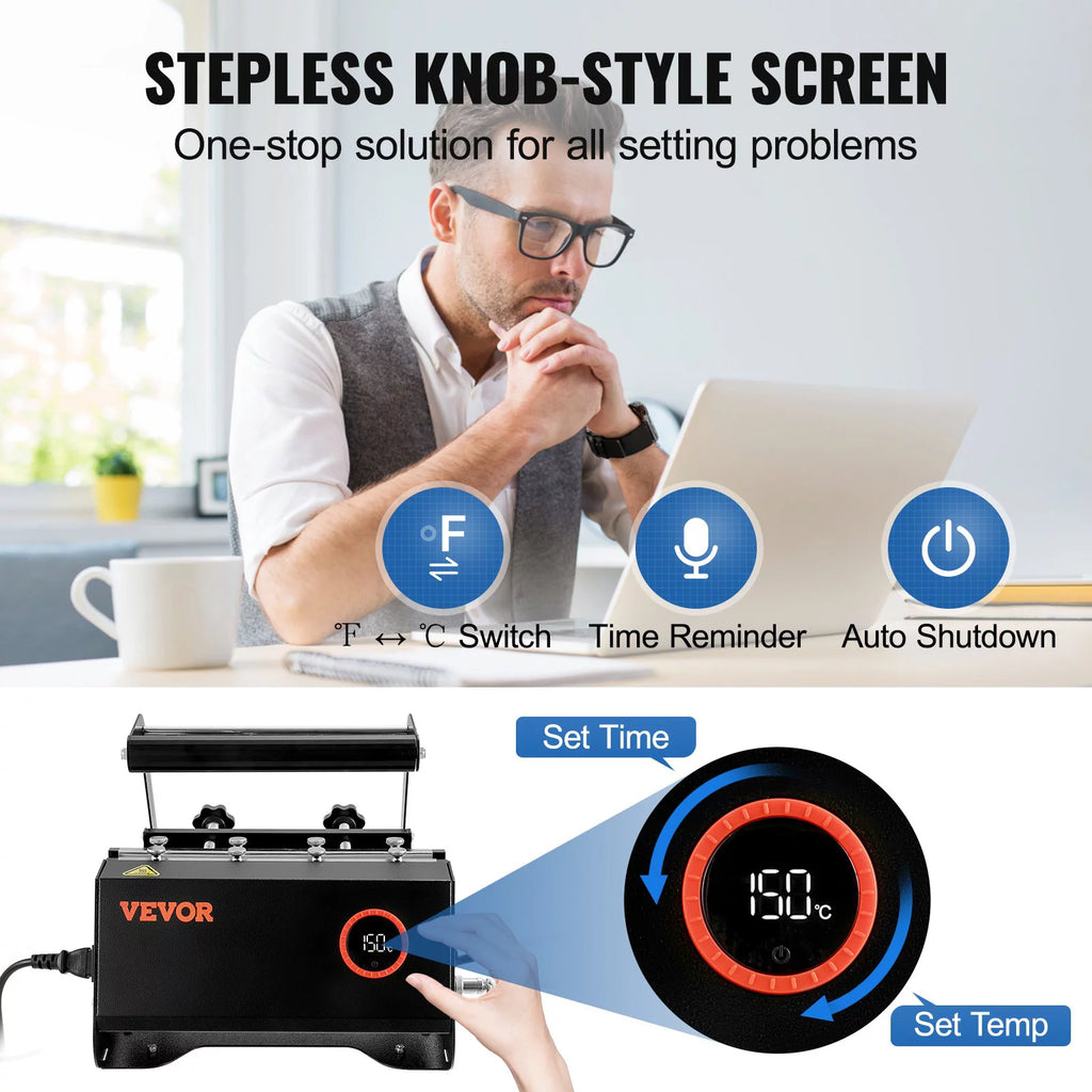 30oz Mug Heat Press Machine Sublimation Transfer for Straight Skinny Tumblers Q833310