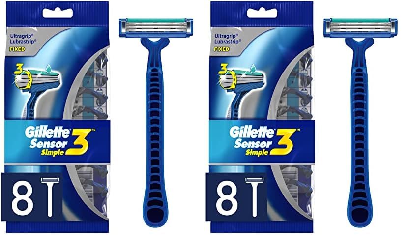 8 Count Disposable Razors K6526