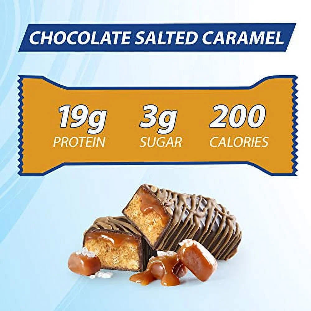Chocolate Salted Caramel Protein Bars, 1.76oz, 12 Pack W405
