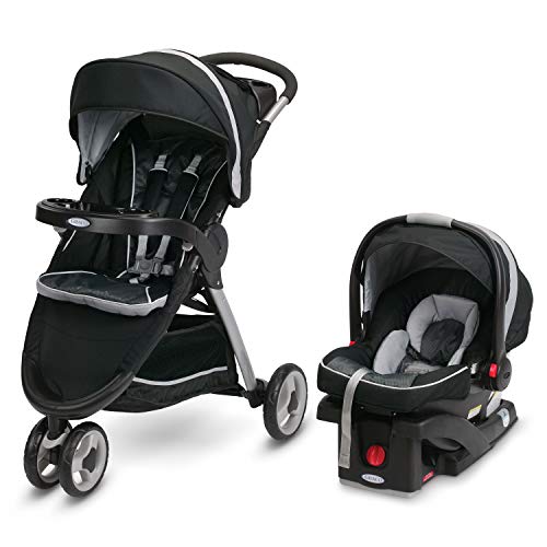 FastAction Fold Sport 3-Wheel Stroller and SnugRide 35 Infant Car Seat T878742