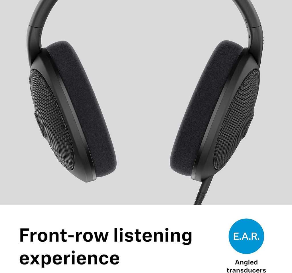 Black Over-The-Ear Open-Back Headphones S900