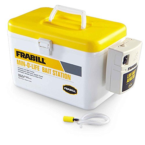 8-Quart Live Bait Storage Cooler with Portable Aerator Q52183