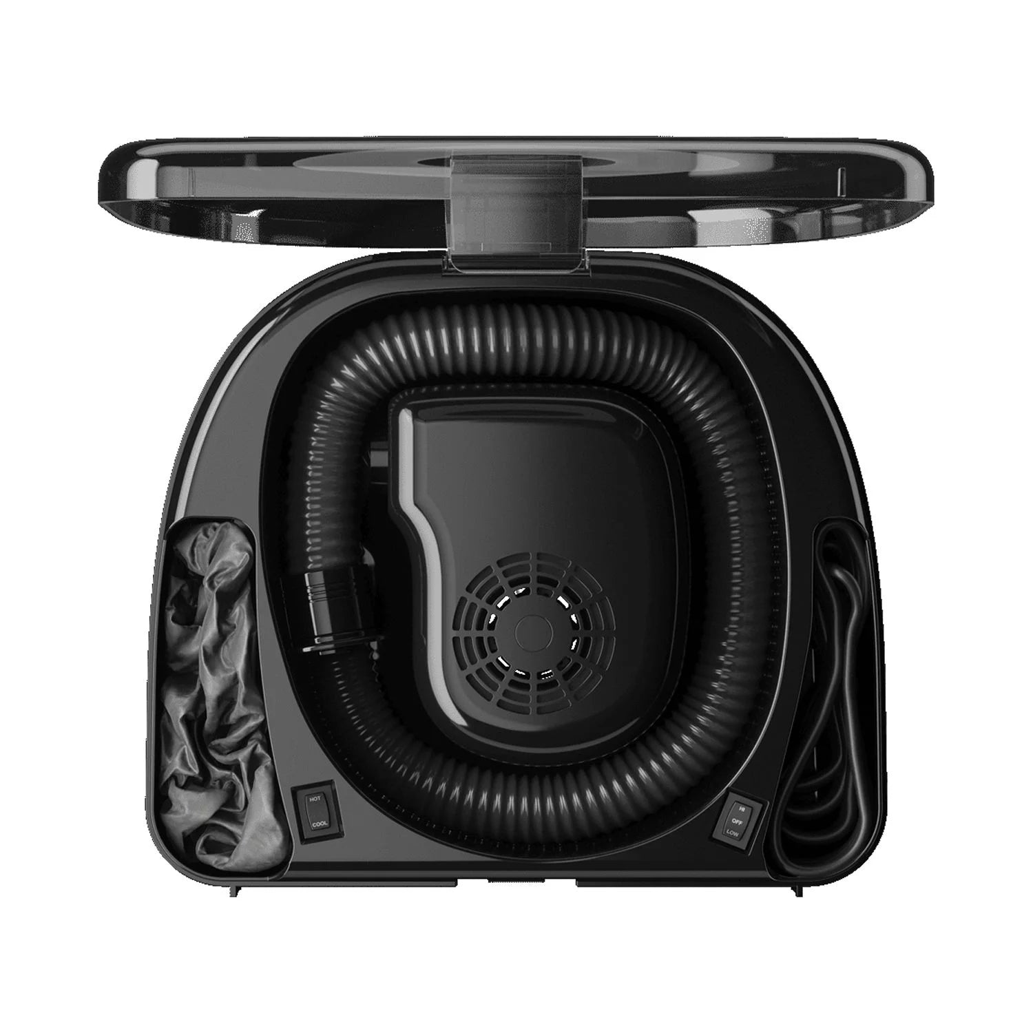Ionic 500 watts Black Bonnet Hair Dryer L44425