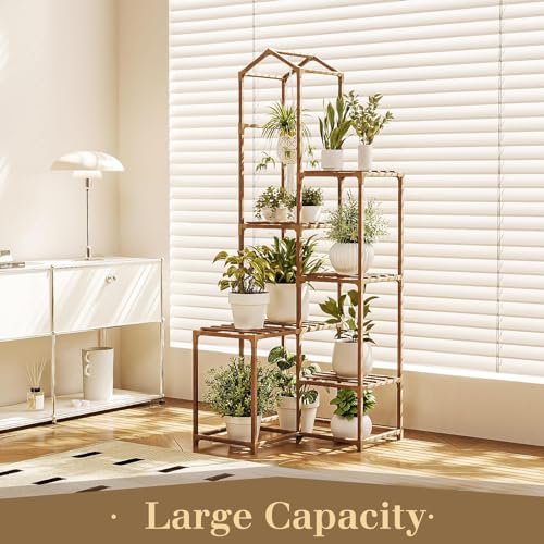 Tall Wood Plant Stand J89785