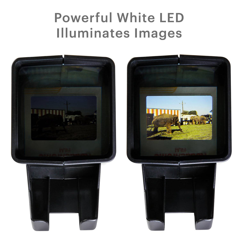 35mm Slide Film and Viewer Battery Operation 3X Magnification K22565