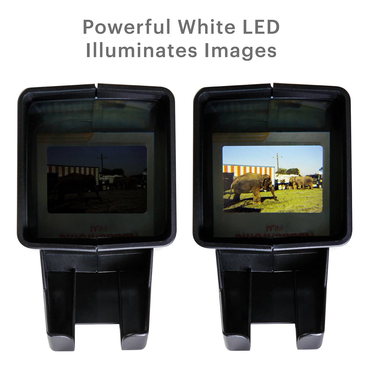 35mm Slide Film and Viewer Battery Operation 3X Magnification K22565