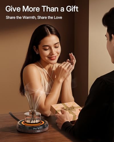 50W Fast Heating Cup Warmer with Smart Display U959028