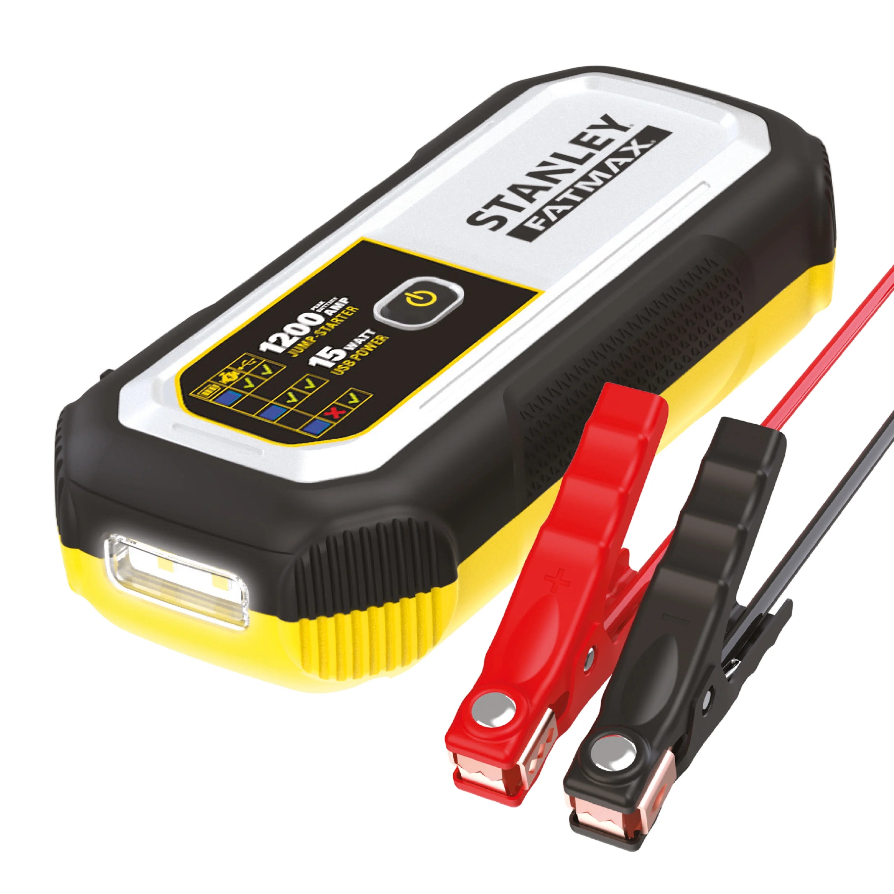 1200 Amp Lithium Jump Starter with USB Power Bank C46642