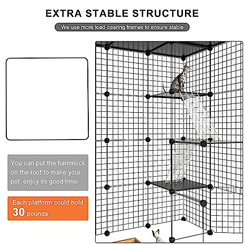 Outdoor Large Metal Wire Cat Playpen Kennel Q495