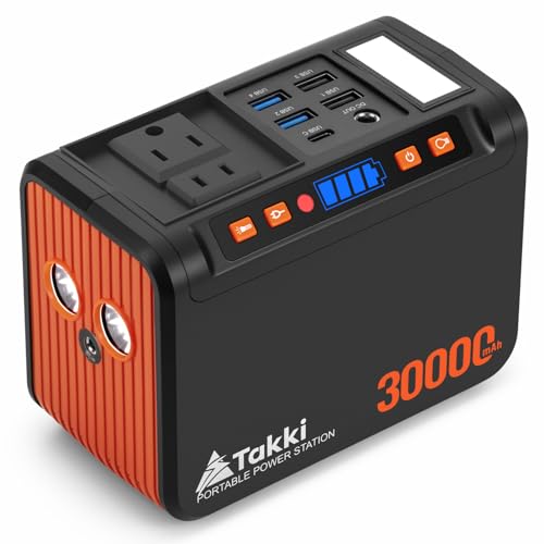 120W Peak Solar Generator Portable Power Station with 21W Panels 88Wh Solar Charger Power Bank O4837