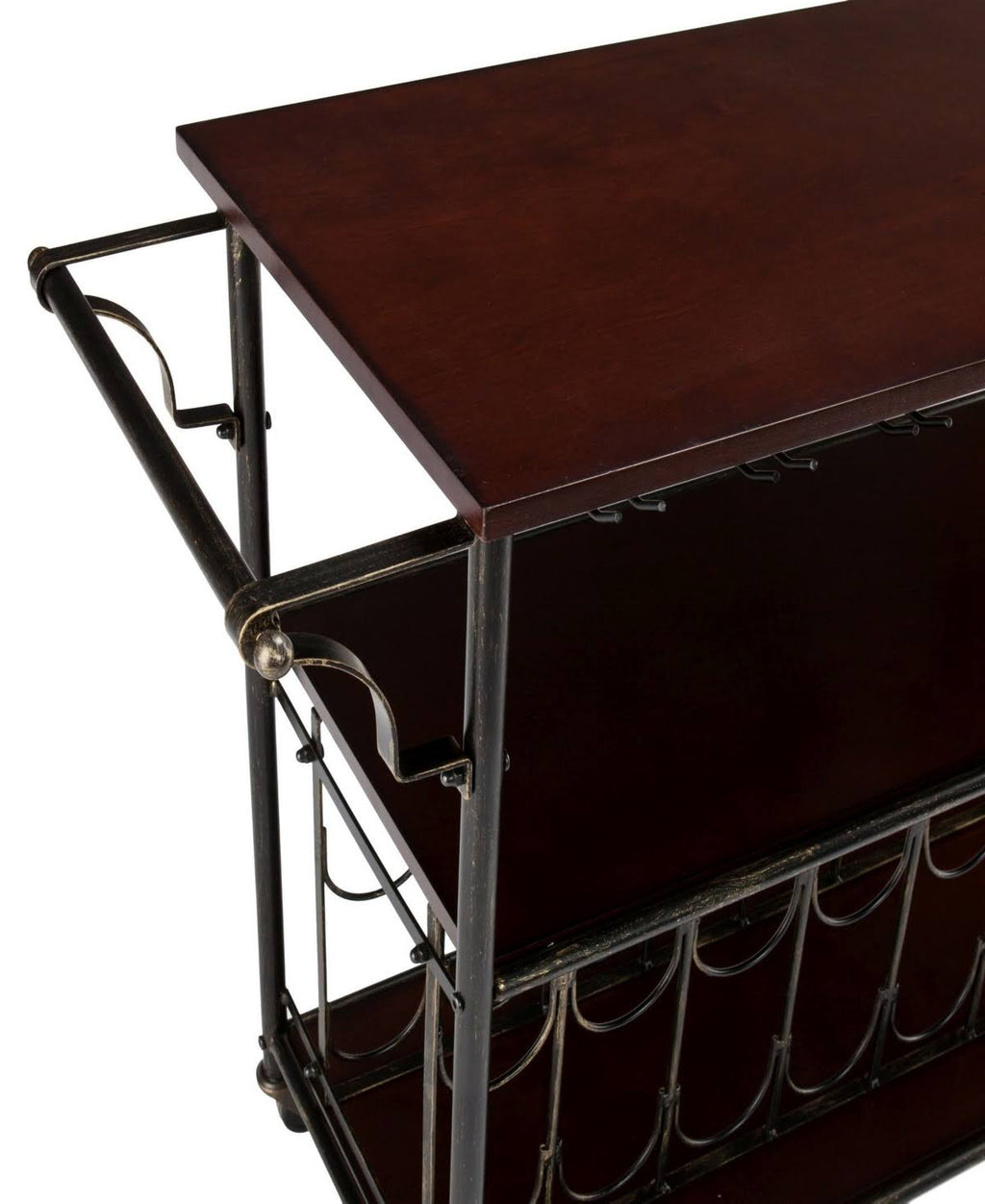 Black Wine-bar Cart J1860