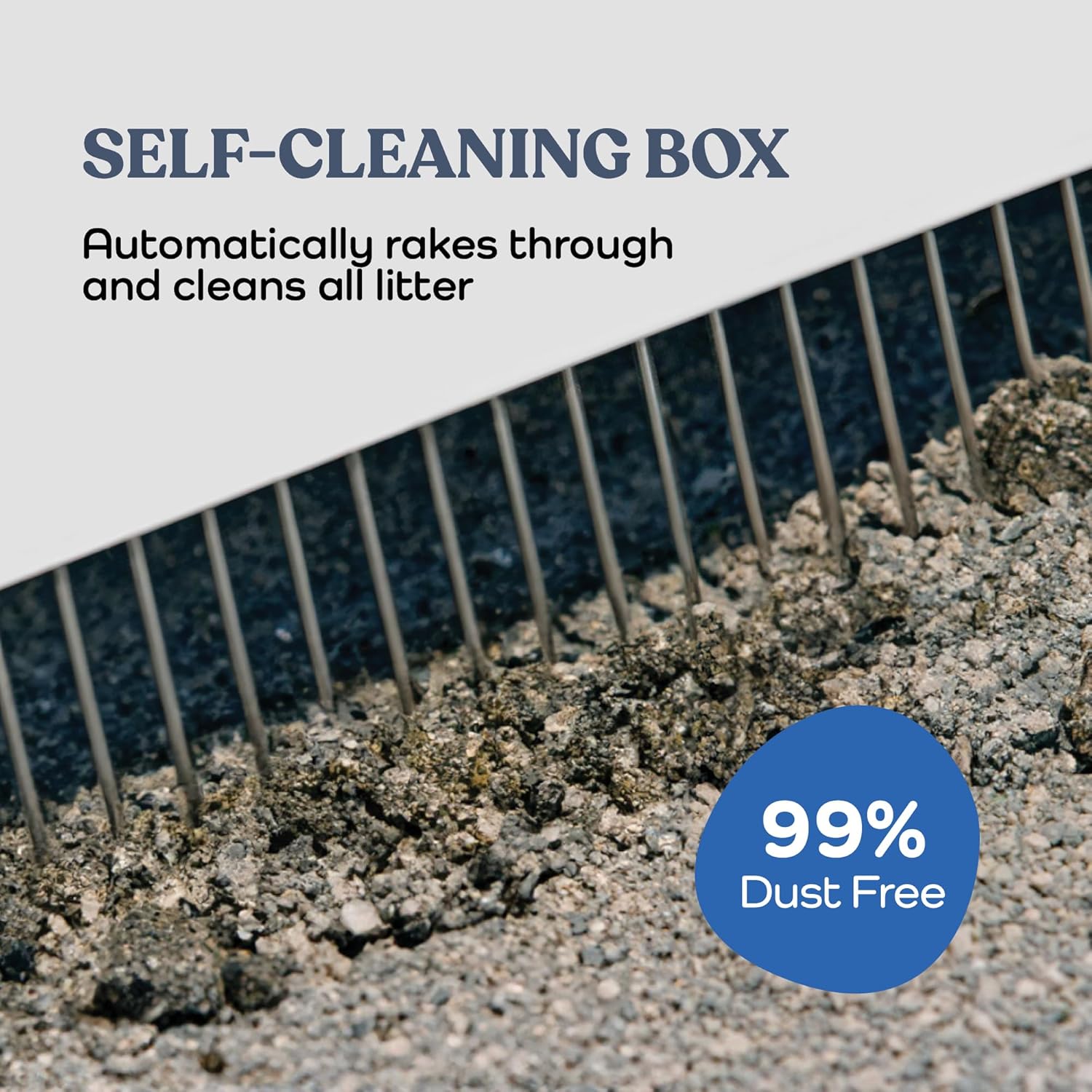 Self Cleaning Cat Litter Box with Odor Eliminator C169359