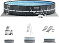 24ft x 52in Above Ground Swimming Pool Set with 2800 GPH Cartridge Sand Filter Pump V7269