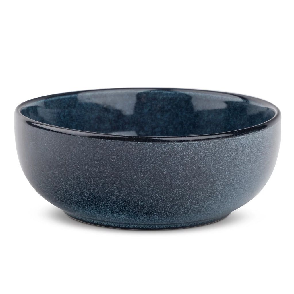 12-Piece Stoneware Dinnerware Set, Atlantic Blue B5810