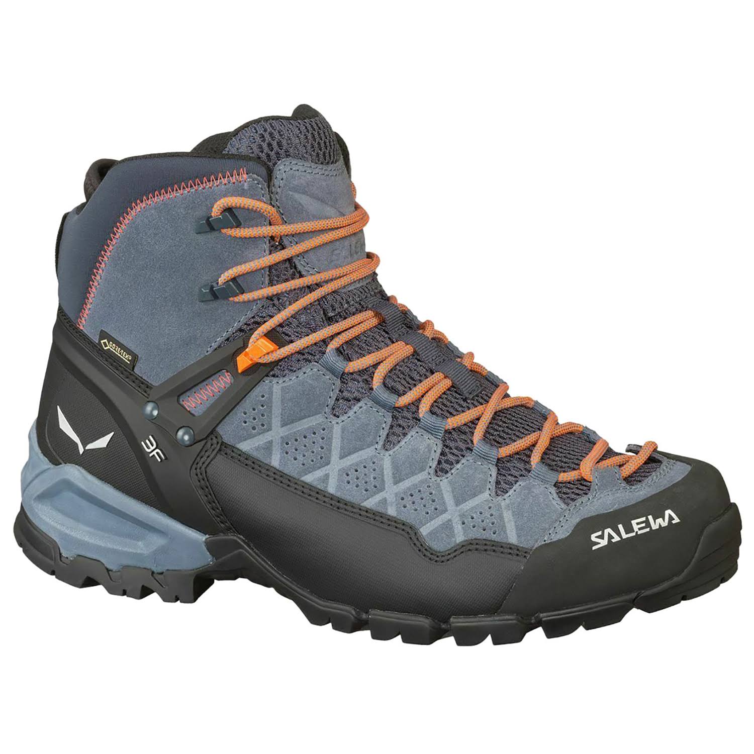Men's Ombre Blue Fluo Orange Mid GTX T3991