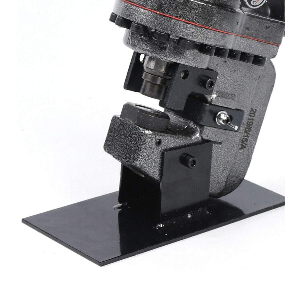110V 10T Hydraulic Hole Punching Tool with 5 Types Dies D431015