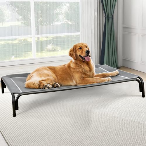 Elevated Dog Bed for Extra Large Dog with Breathable Mesh D795663