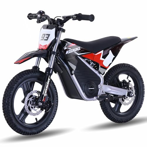 Blue 36V Electric Dirt Bike with 14'' Off-Road Knobby Tires H140418