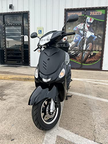 Black 50cc Scooter Moped I61459