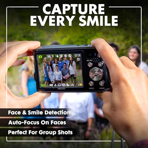 48 Mega Pixels Point & Shoot Digital Camera, Blue I223996