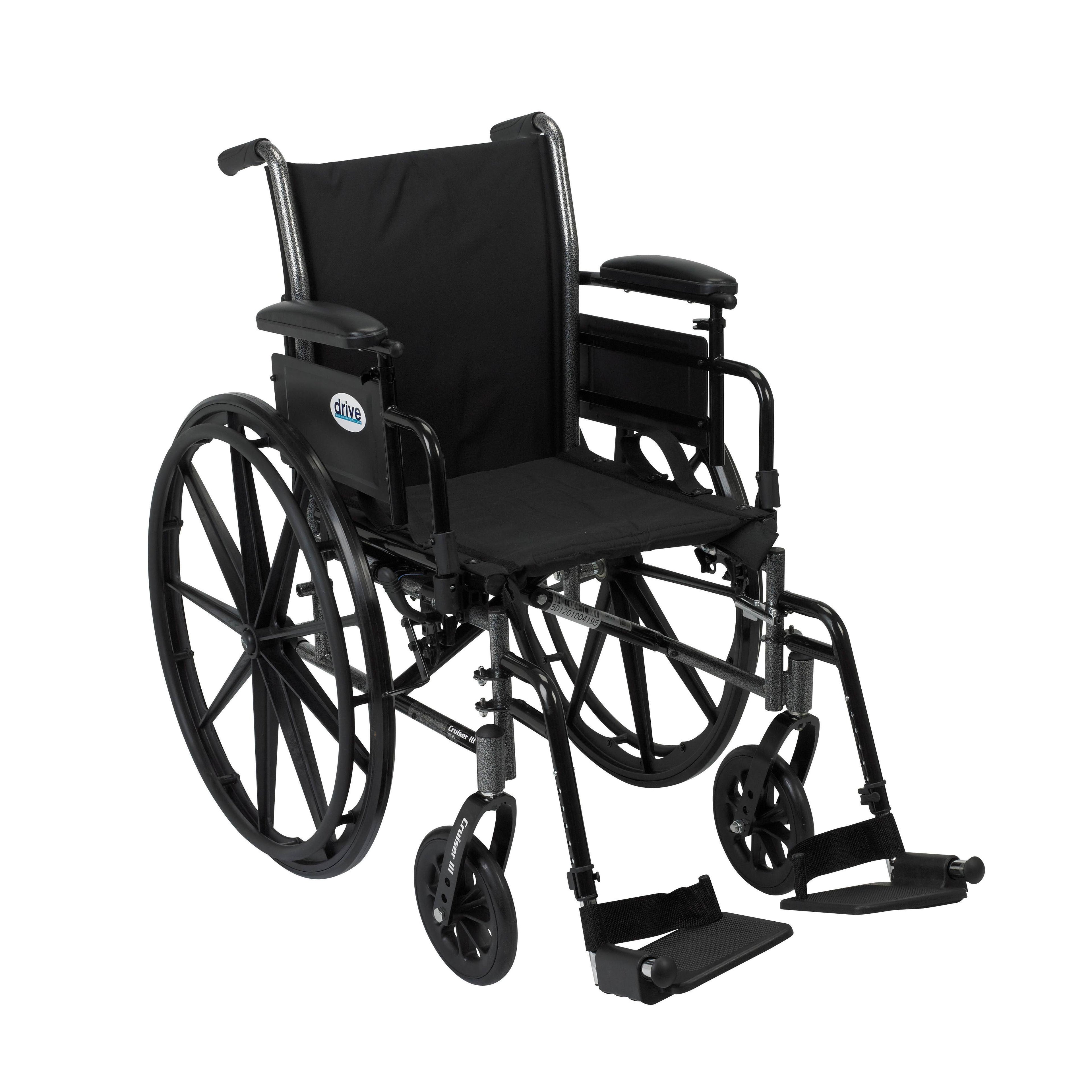 Light Weight Wheelchair with Flip Back Removable Arms M360